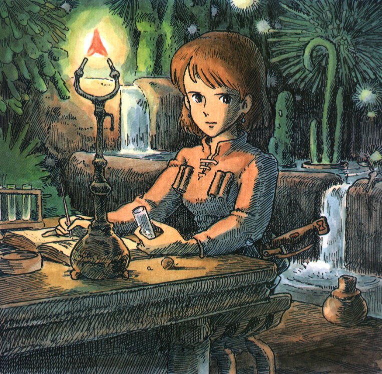 Mangas - Nausicaa artbook - 040